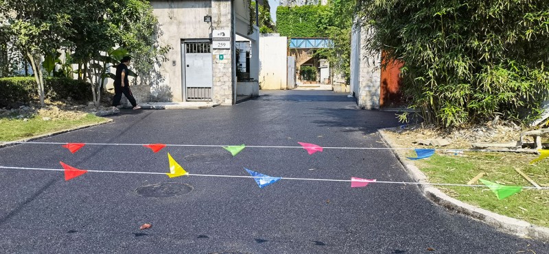 廠區(qū)園區(qū)等瀝青路面施工